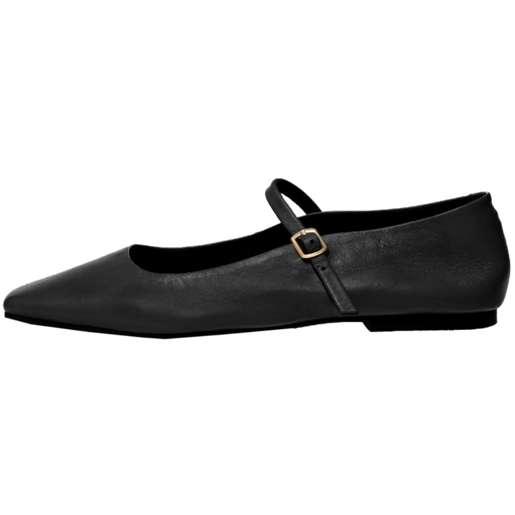 COPENHAGEN SHOES ALL FOR LOVE Ballerina 0001 BLACK