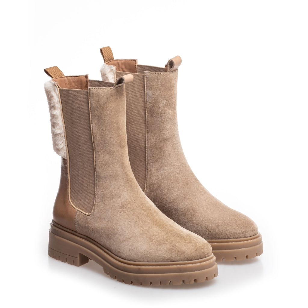 COPENHAGEN SHOES BEVERLY BOOT SUEDE Støvler 282 SAND