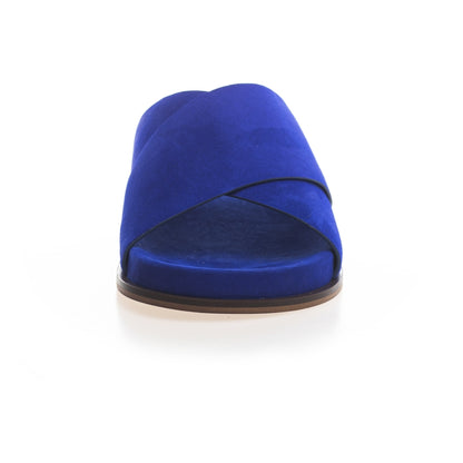 COPENHAGEN SHOES CITY LIFE SUEDE Slippers 1202 ELECTRIC BLUE