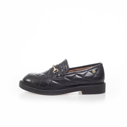 COPENHAGEN SHOES EMBRACE QUILTED Loafers 001 Black