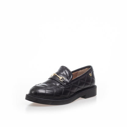 COPENHAGEN SHOES EMBRACE QUILTED 22 Loafers 001 Black