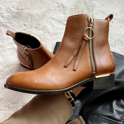 COPENHAGEN SHOES FEVER Leather 20 Støvler 112 Cognac