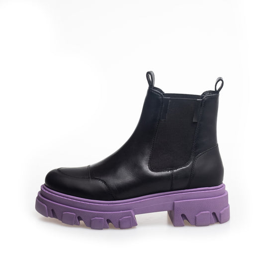 COPENHAGEN SHOES FOREVER FREEDOM Støvler 0129 BLACK PURPLE