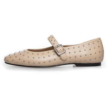 COPENHAGEN SHOES FOREVER LOVE Ballerina 0002 BEIGE