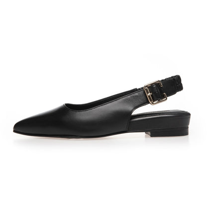 COPENHAGEN SHOES IS IT LOVE Ballerina 0001 BLACK