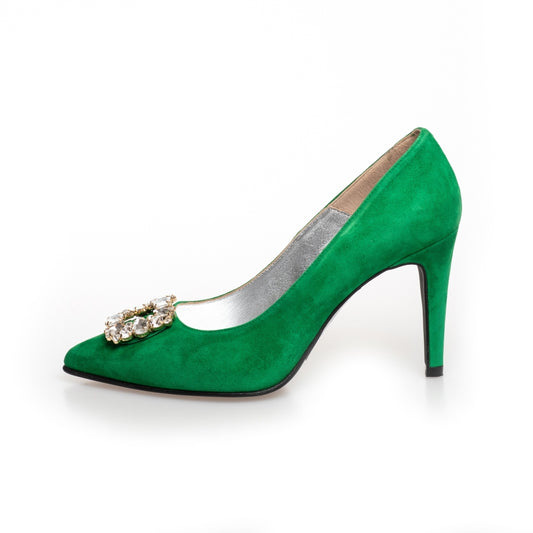 COPENHAGEN SHOES LA Stiletter 450 GREEN JEALLY BEAN