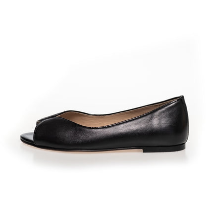 COPENHAGEN SHOES LIKE A MELODY Ballerina 0001 BLACK