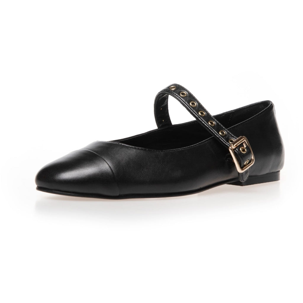 COPENHAGEN SHOES LOVE AND DREAMS Ballerina 0001 BLACK