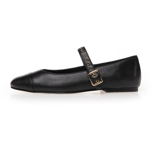 COPENHAGEN SHOES LOVE AND DREAMS Ballerina 0001 BLACK