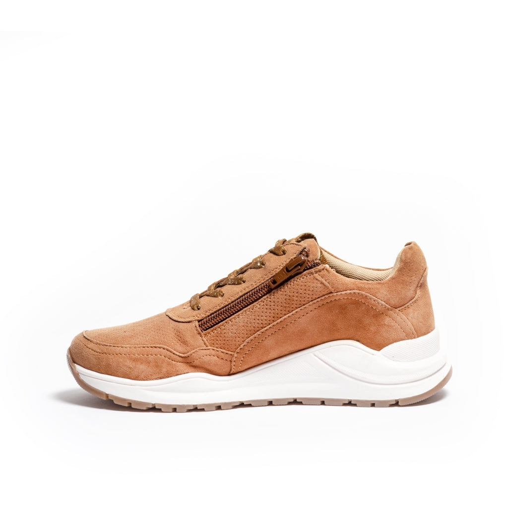 COPENHAGEN KIDS MIA SNEAK/KIDS NUBUCH BS. Sneakers 0241 COGNAC