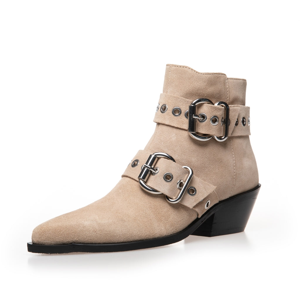 COPENHAGEN SHOES MOVE FOR MORE SUEDE Støvler 0002 BEIGE