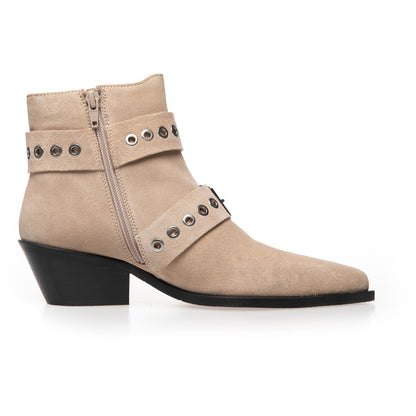 COPENHAGEN SHOES MOVE FOR MORE SUEDE Støvler 0002 BEIGE