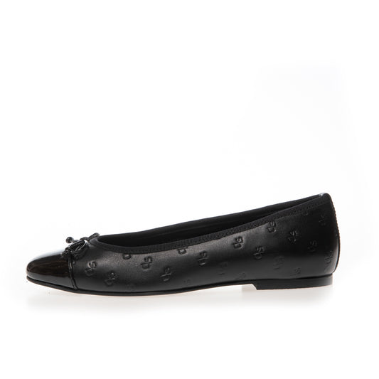 COPENHAGEN SHOES MY OWN BALLERINAS Ballerina 2400 BLACK (LOGO)