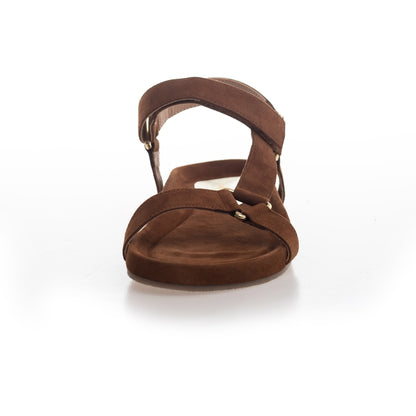 COPENHAGEN SHOES PEACE suede Sandaler 112 Cognac