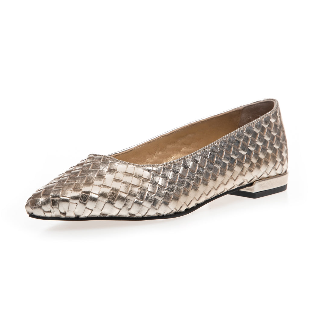 COPENHAGEN SHOES REAL VIBES Ballerina 371 PLATINO