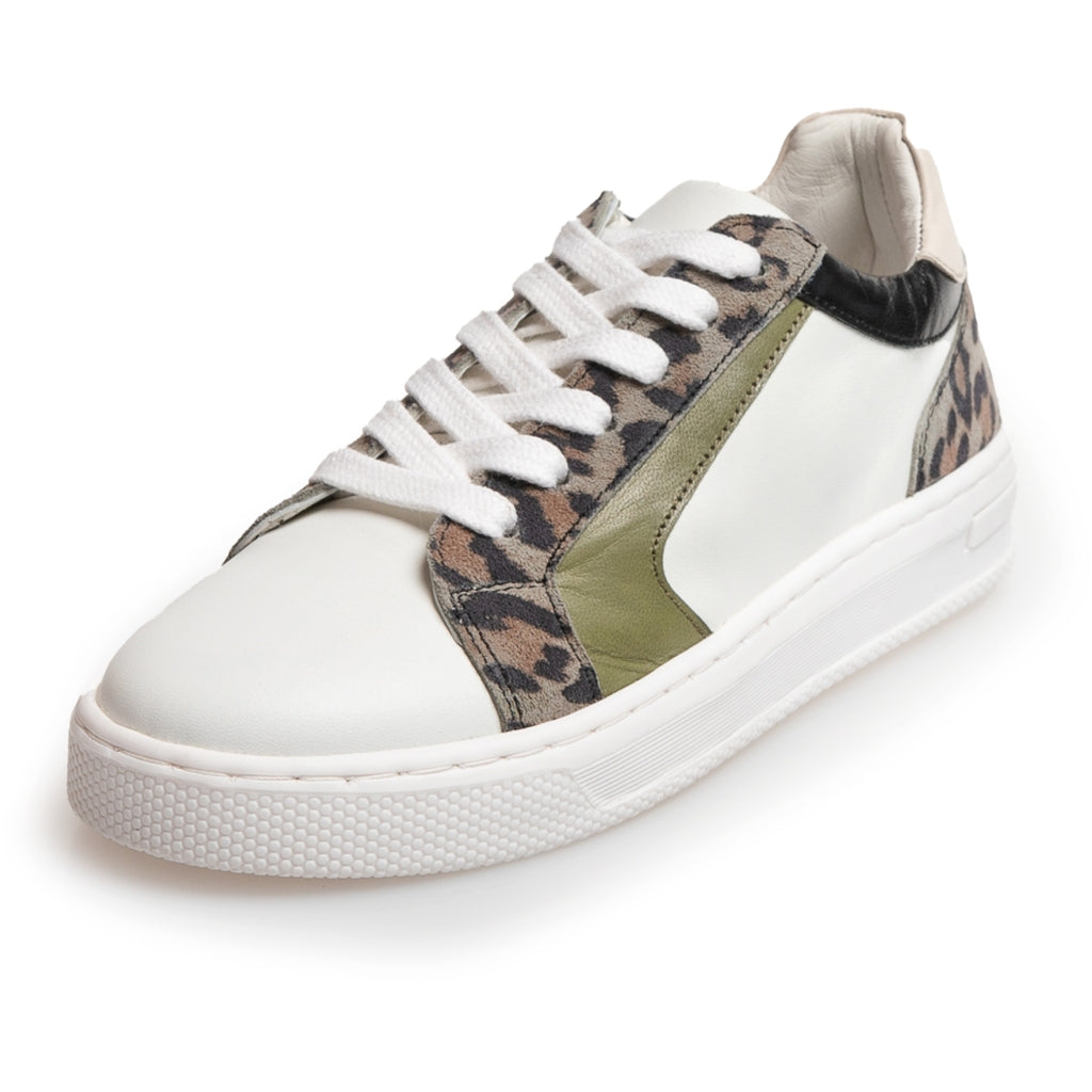 COPENHAGEN KIDS SOFIA Sneakers 806 WHITE/LEO/ARMY