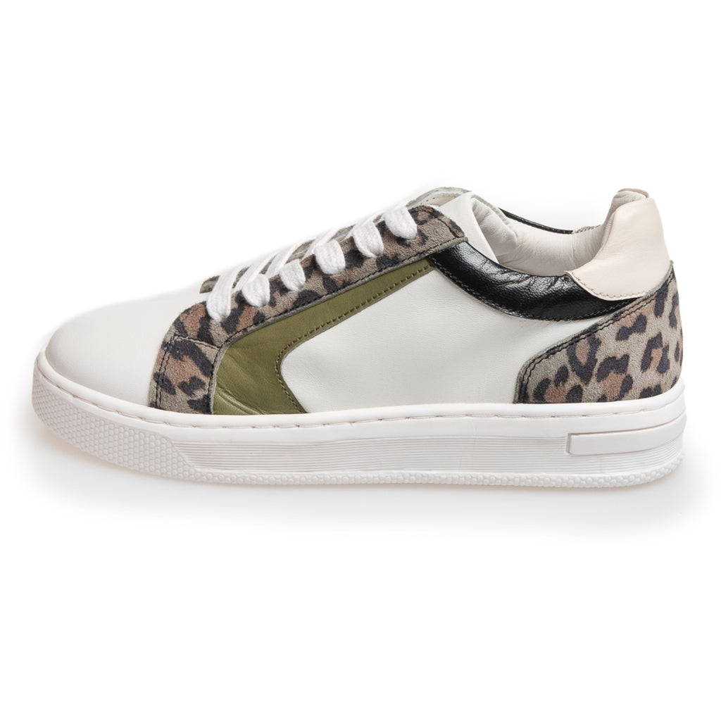 COPENHAGEN KIDS SOFIA Sneakers 806 WHITE/LEO/ARMY