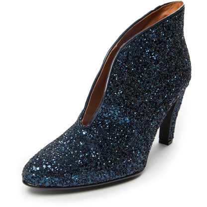 COPENHAGEN SHOES SUS GLITTER Stiletter 011 BLUE GLITTER