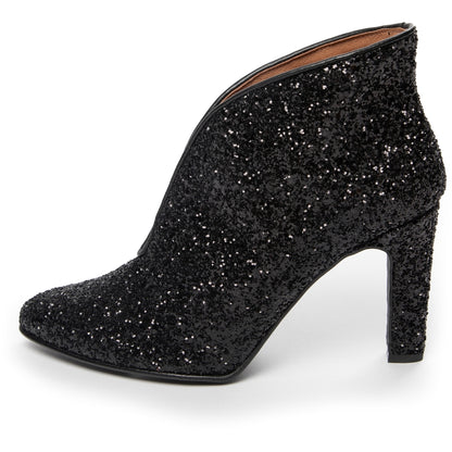 COPENHAGEN SHOES SUS GLITTER Stiletter 012 BLACK GLITTER