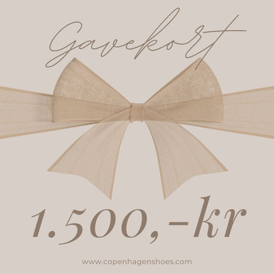 Gavekort 1500