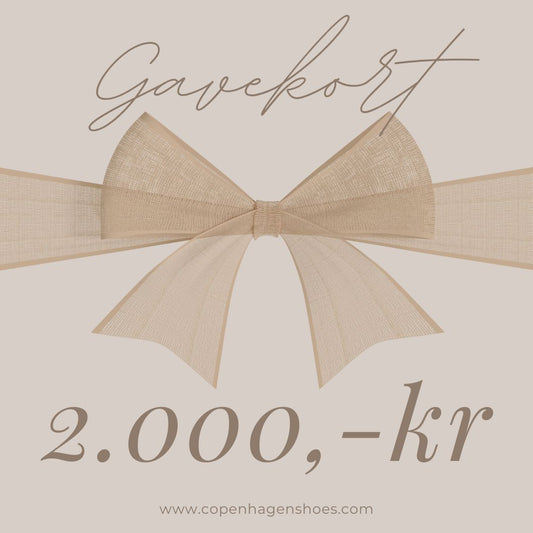 Gavekort 2000