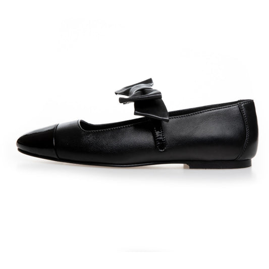 COPENHAGEN SHOES THE BOW BALLERINA Ballerina 001 Black