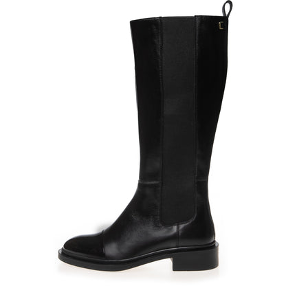 COPENHAGEN SHOES THE LOVE BOOT PATENT / TOE Long boot 0001 BLACK