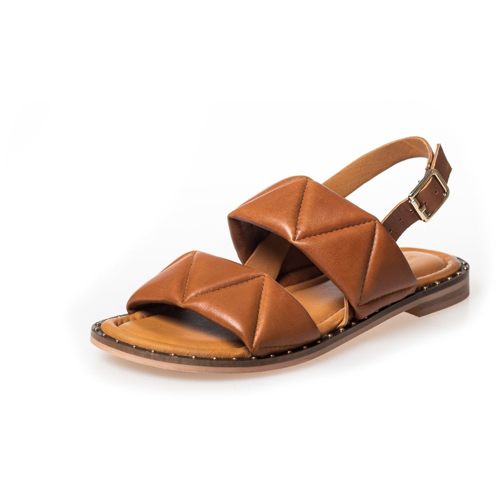 COPENHAGEN SHOES JUST BECAUSE Sandaler 0241 COGNAC