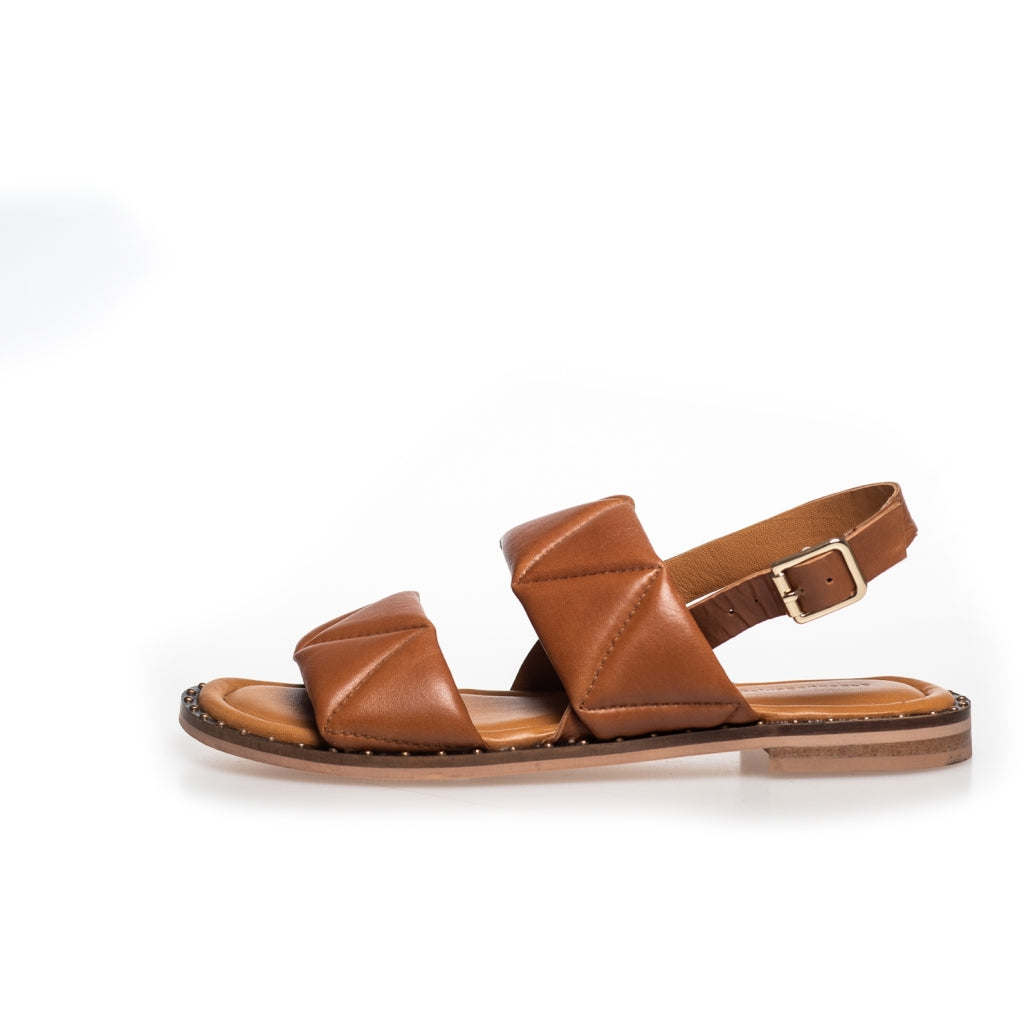 COPENHAGEN SHOES JUST BECAUSE Sandaler 0241 COGNAC